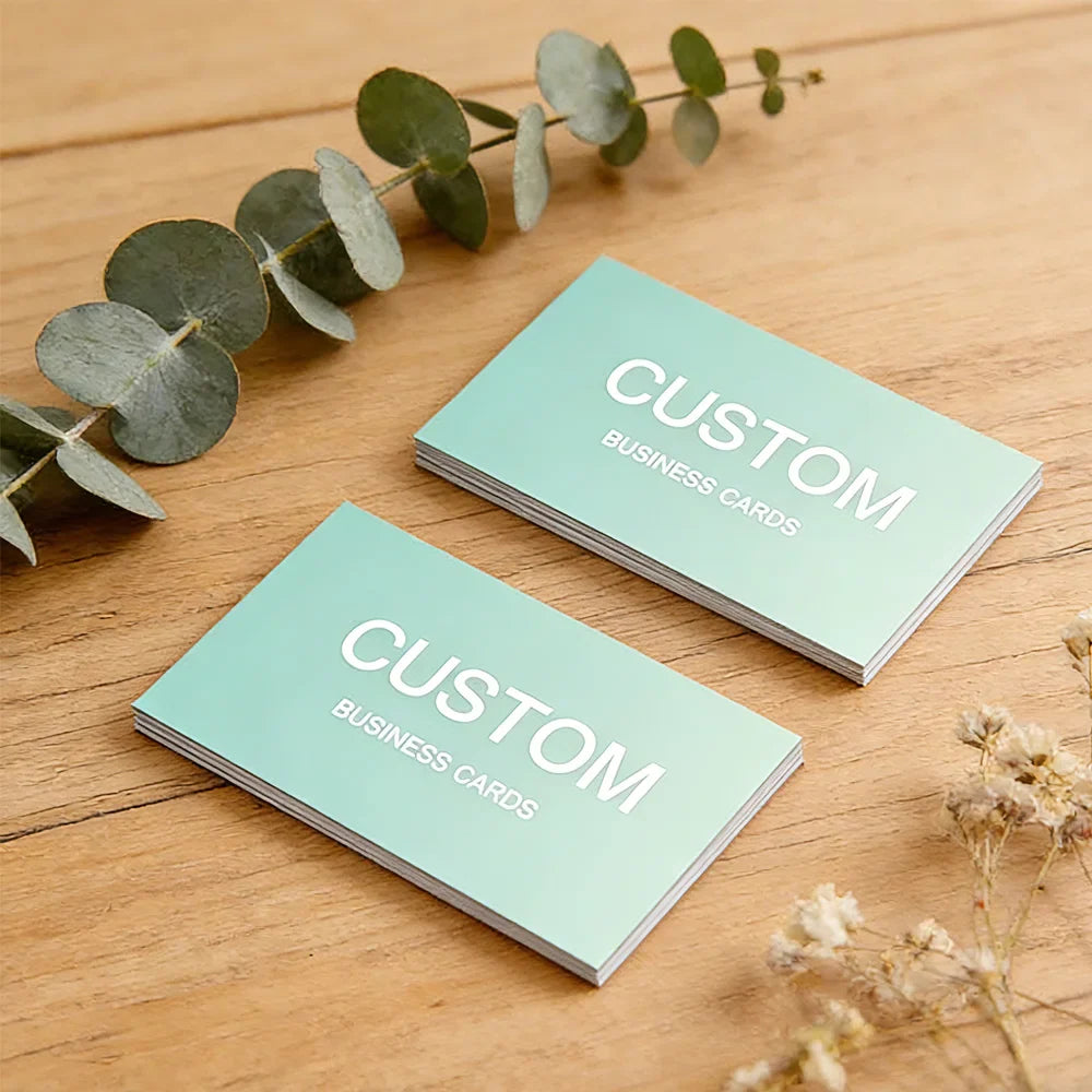 200pcs, Custom Business Cards/Cards, Business Cards, Desktop Business Cards, Thank You Cards, Business Cards, Waterproof Surface