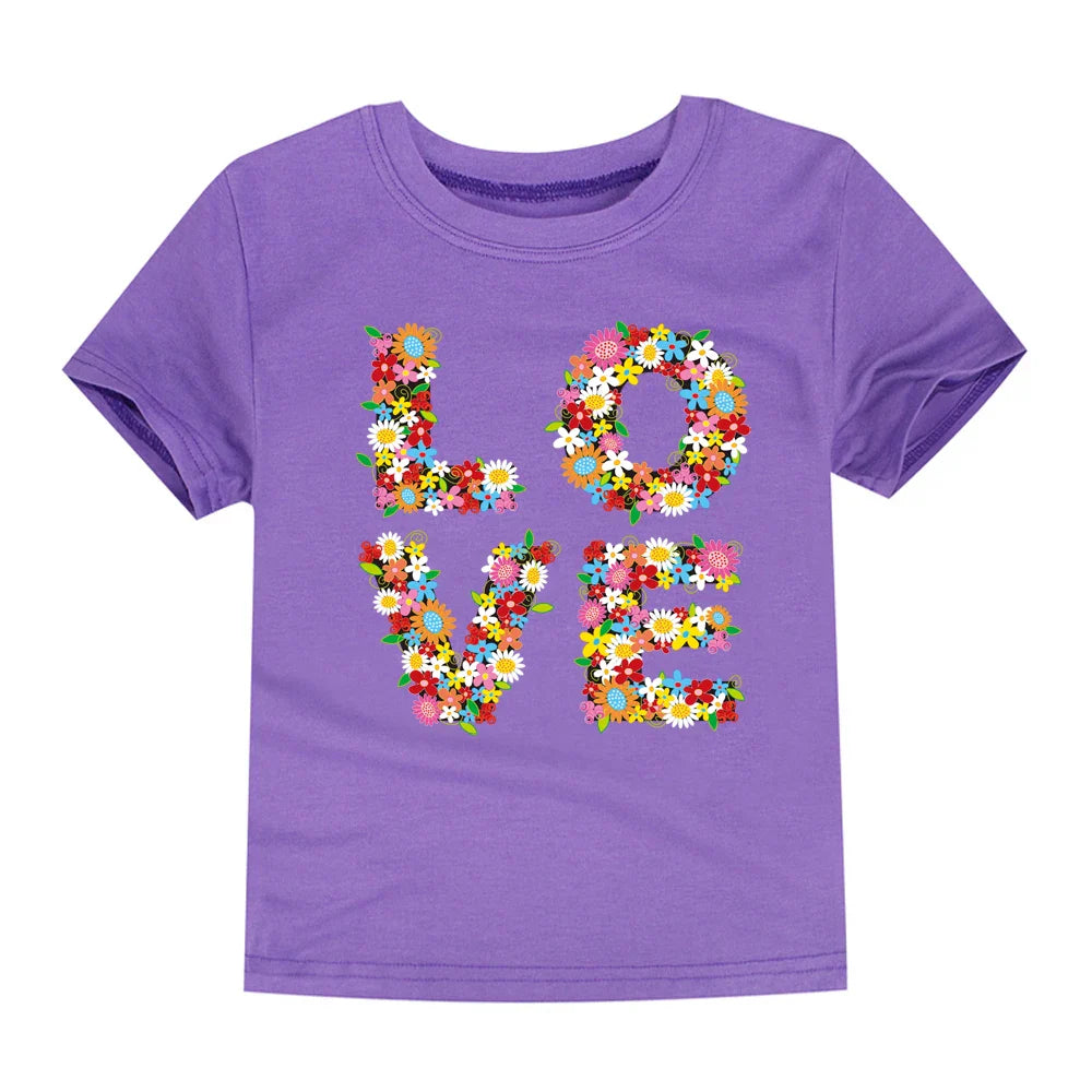 100% Cotton Girls T-Shirts