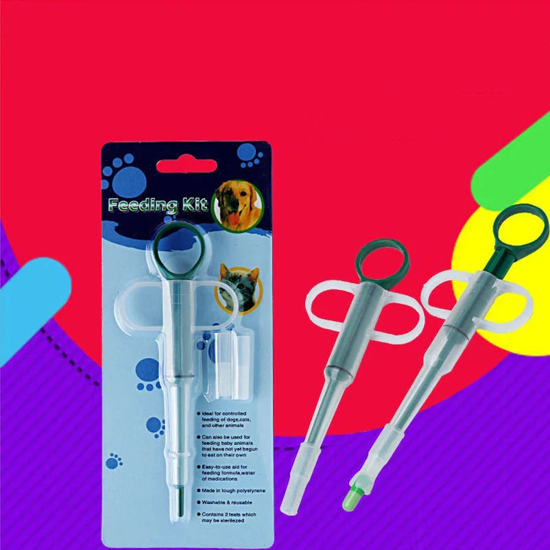Pet Feeding Syringe – Safe & Easy Medicine Dispenser for Cats & Dogs