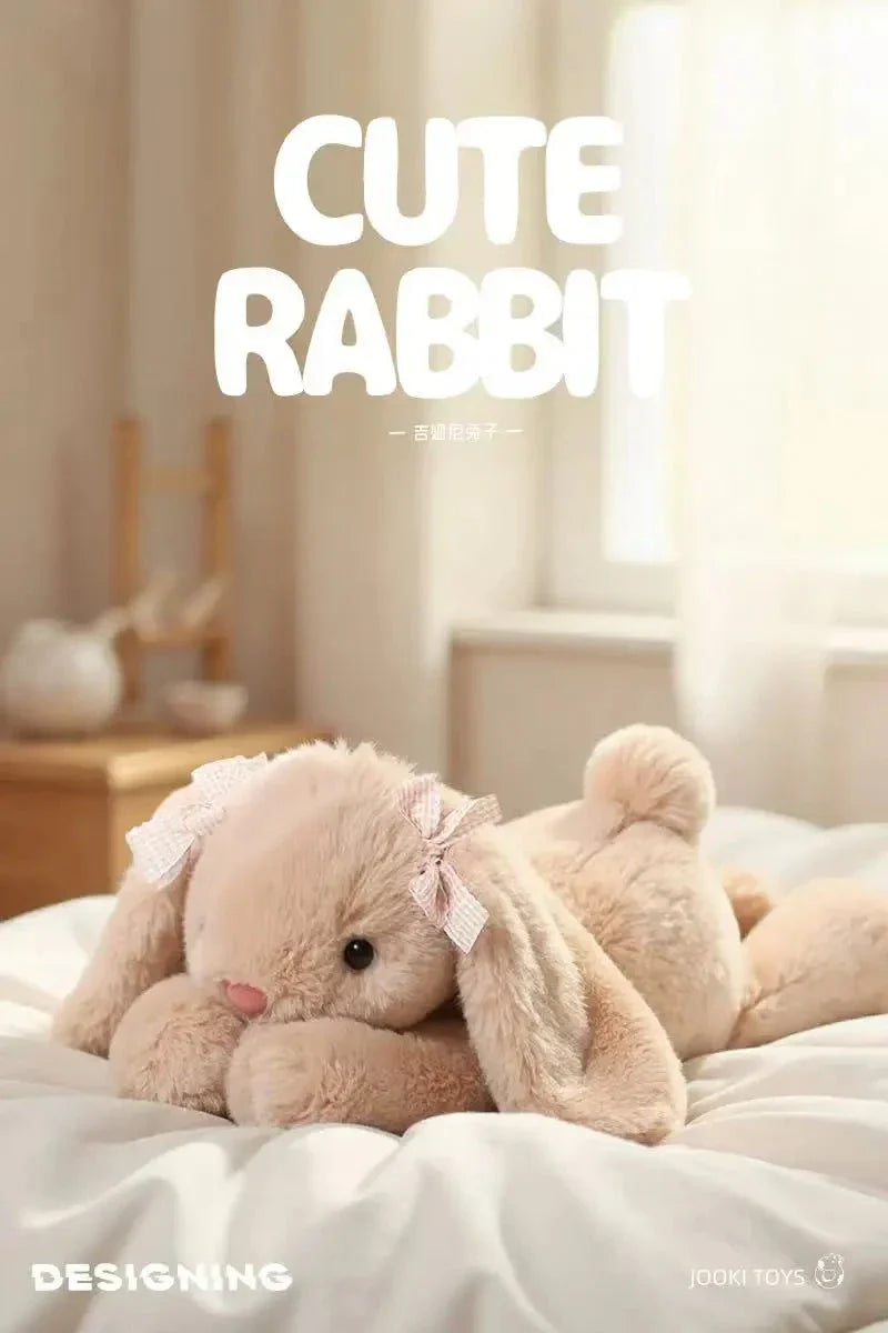 35cm Shy Rabbit Plush Toy – Cute Cartoon Stuffed Doll Pillow Gift