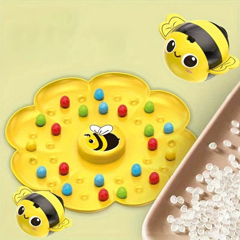 Little Bumblebee Board Game – Educational Puzzle & Fishing Toy for Kids