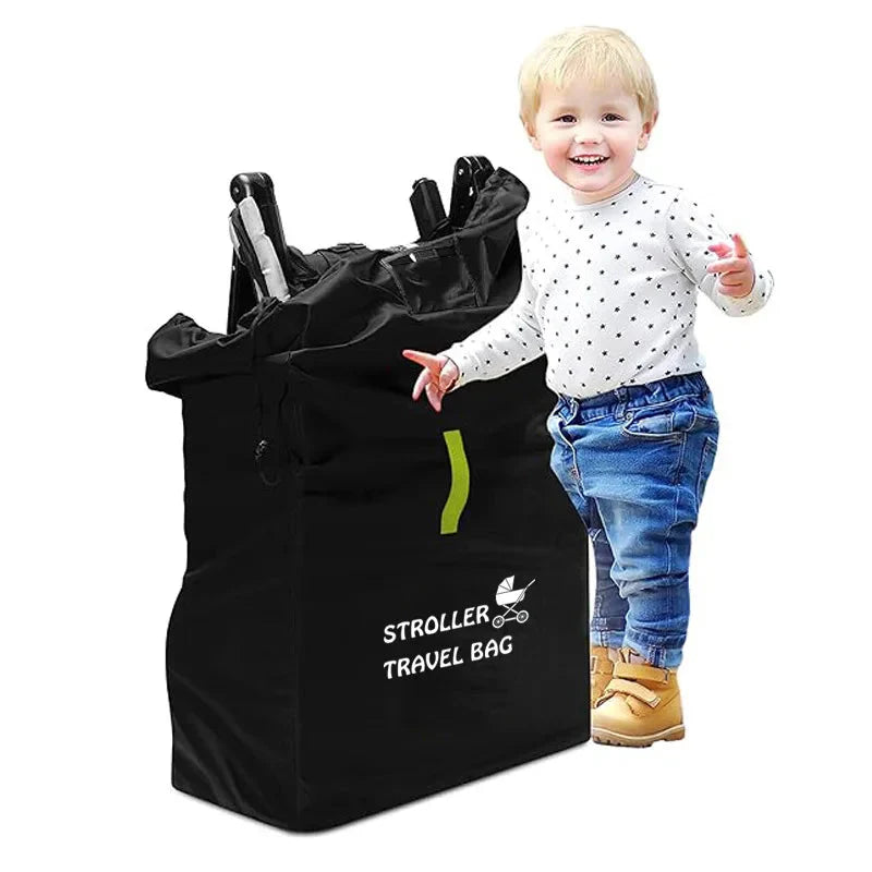 Universal Baby Stroller Travel Bag with Shoulder Belt