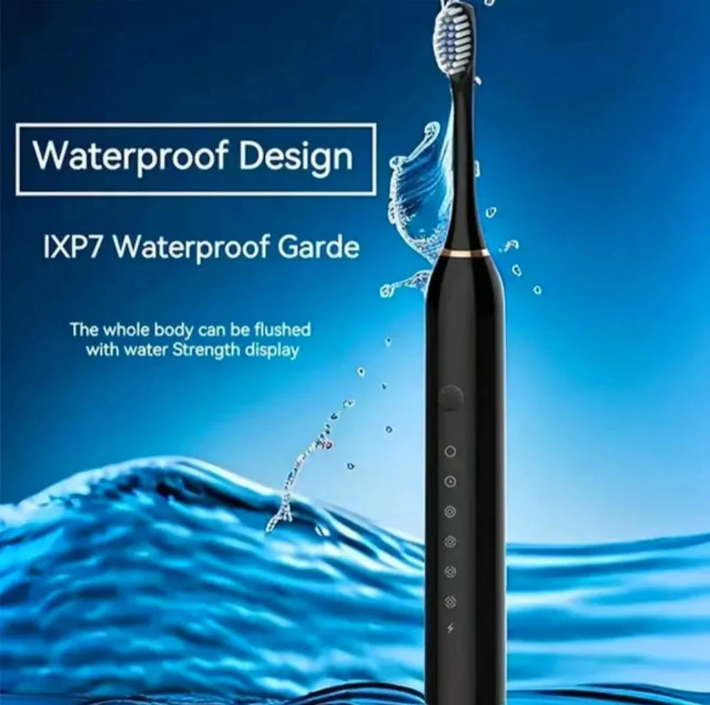 Sonic Electric Toothbrush – USB Rechargeable IPX7 Waterproof for Adults
