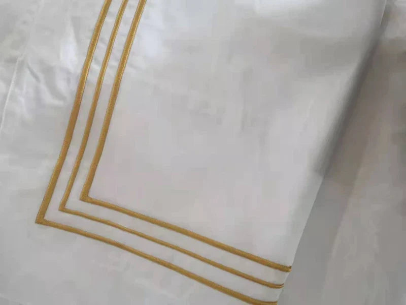 1pc Luxury 100% Egyptian Cotton Embroidery 5 stars Hotel Pillowcases