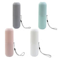 Portable Toothbrush & Toothpaste Holder – Travel Storage Organizer