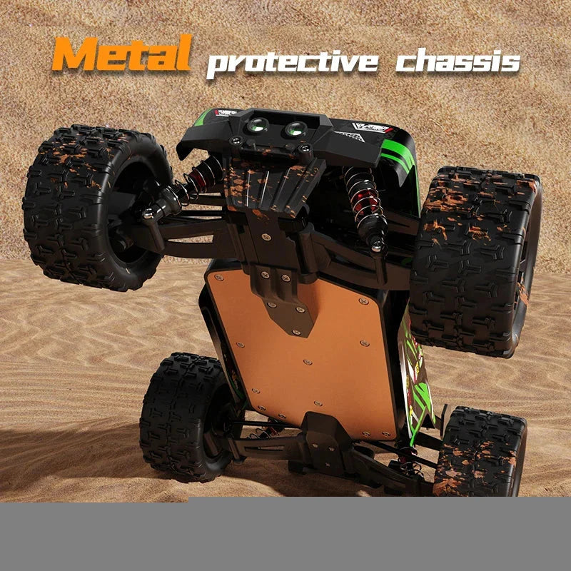 9522PRO 1:16 RC Car - 85KM/H Brushless 4WD Off-Road Drift Racing Truck with LED Lights, Professional High-Speed Remote Control Car
