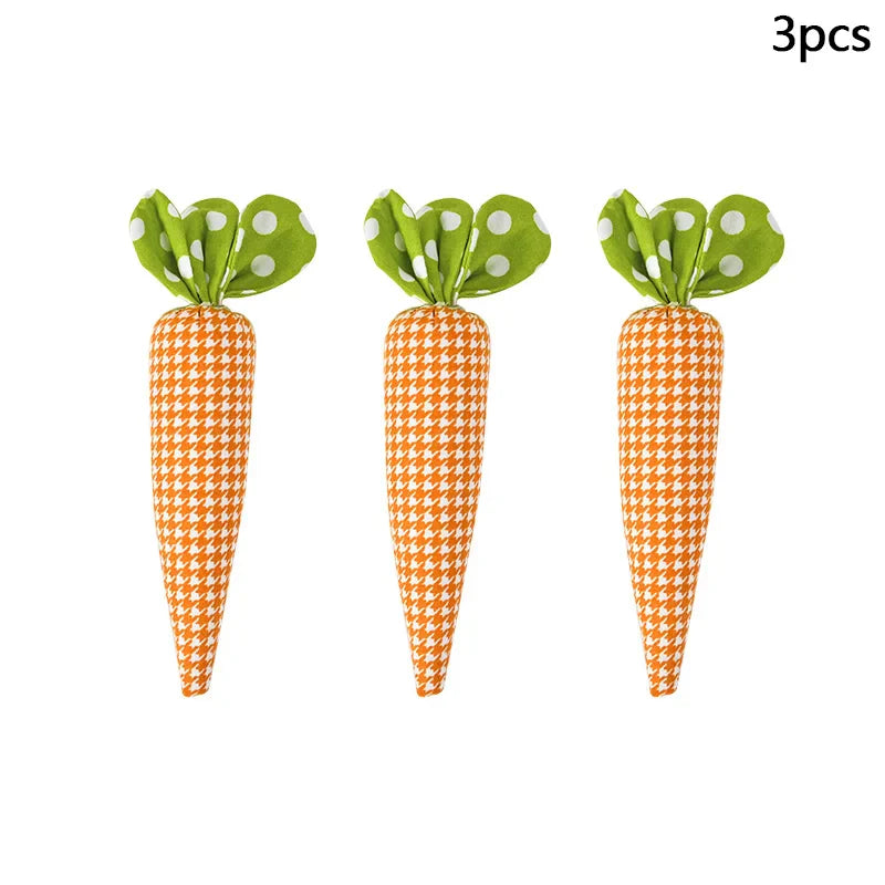 1/5pcs Easter Spring Carrot Ornaments