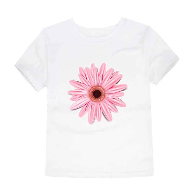 100% Cotton Girls T-Shirts