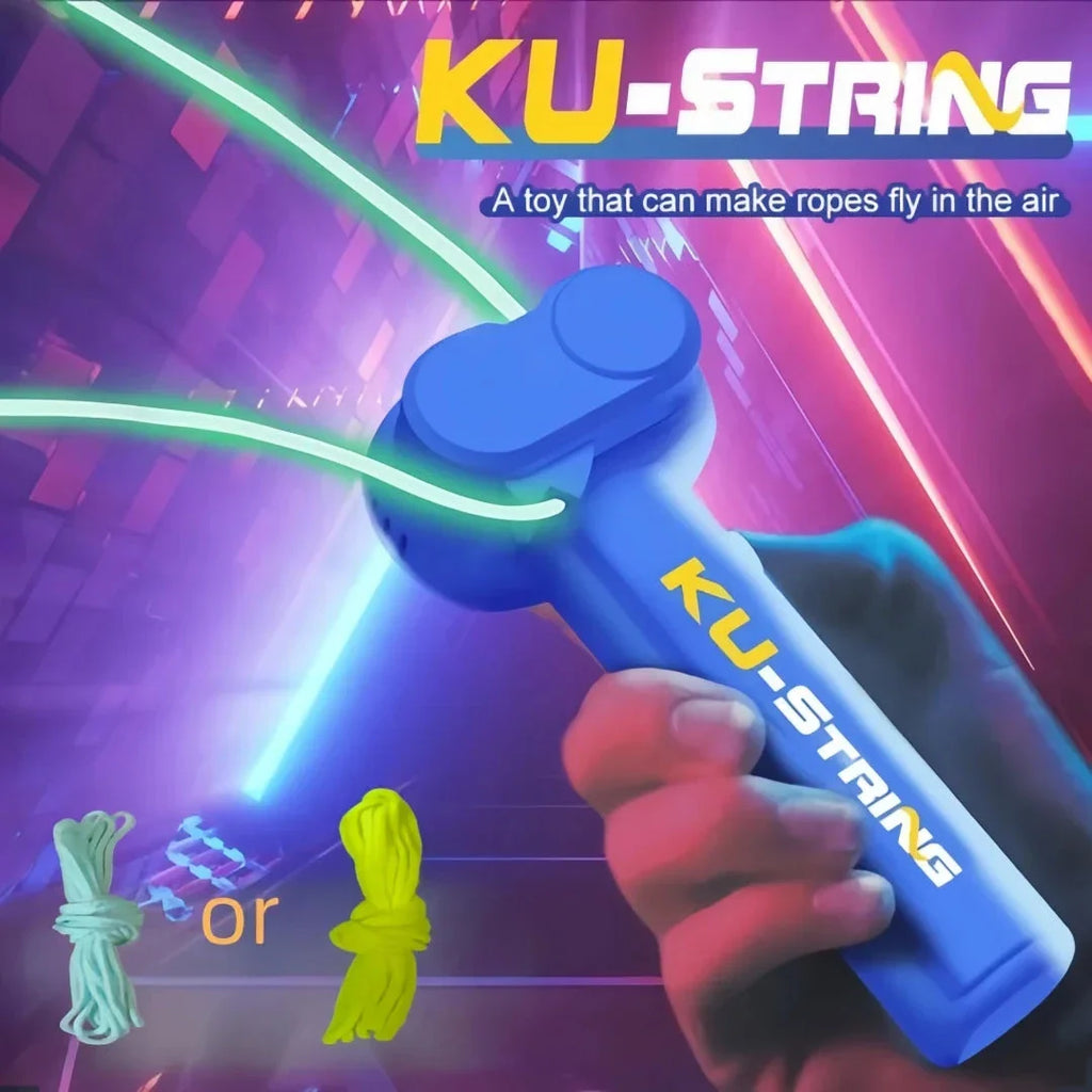 Glow-in-the-Dark Electric Rope Toy – Outdoor Decompression Fun for Kids & Pets