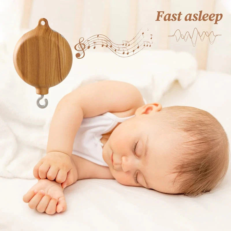 Revolving Music Box Baby Crib Soothing Toy