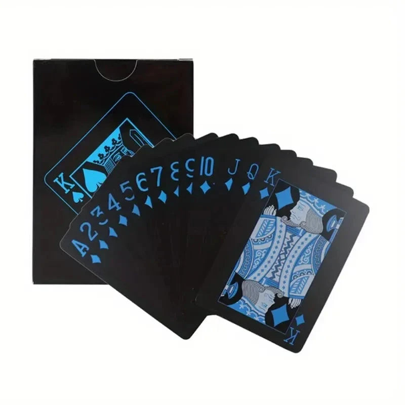 Waterproof PVC Illusionist Poker Cards – Durable, Sleek, and Washable Playing Deck for Parties, Game Nights & Family Fun