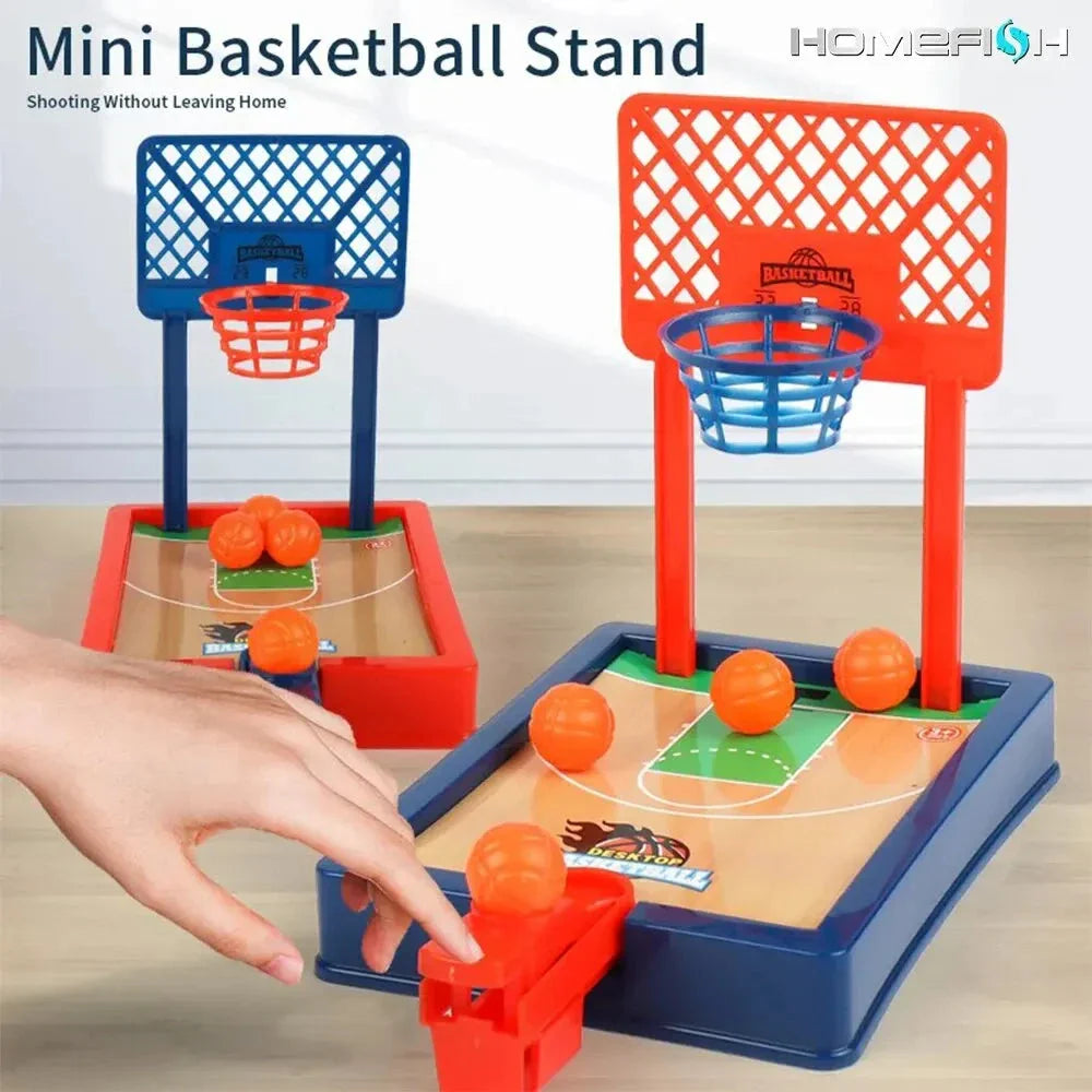 Mini Desktop Basketball Game – Portable Tabletop Sports Toy for Kids & Adults