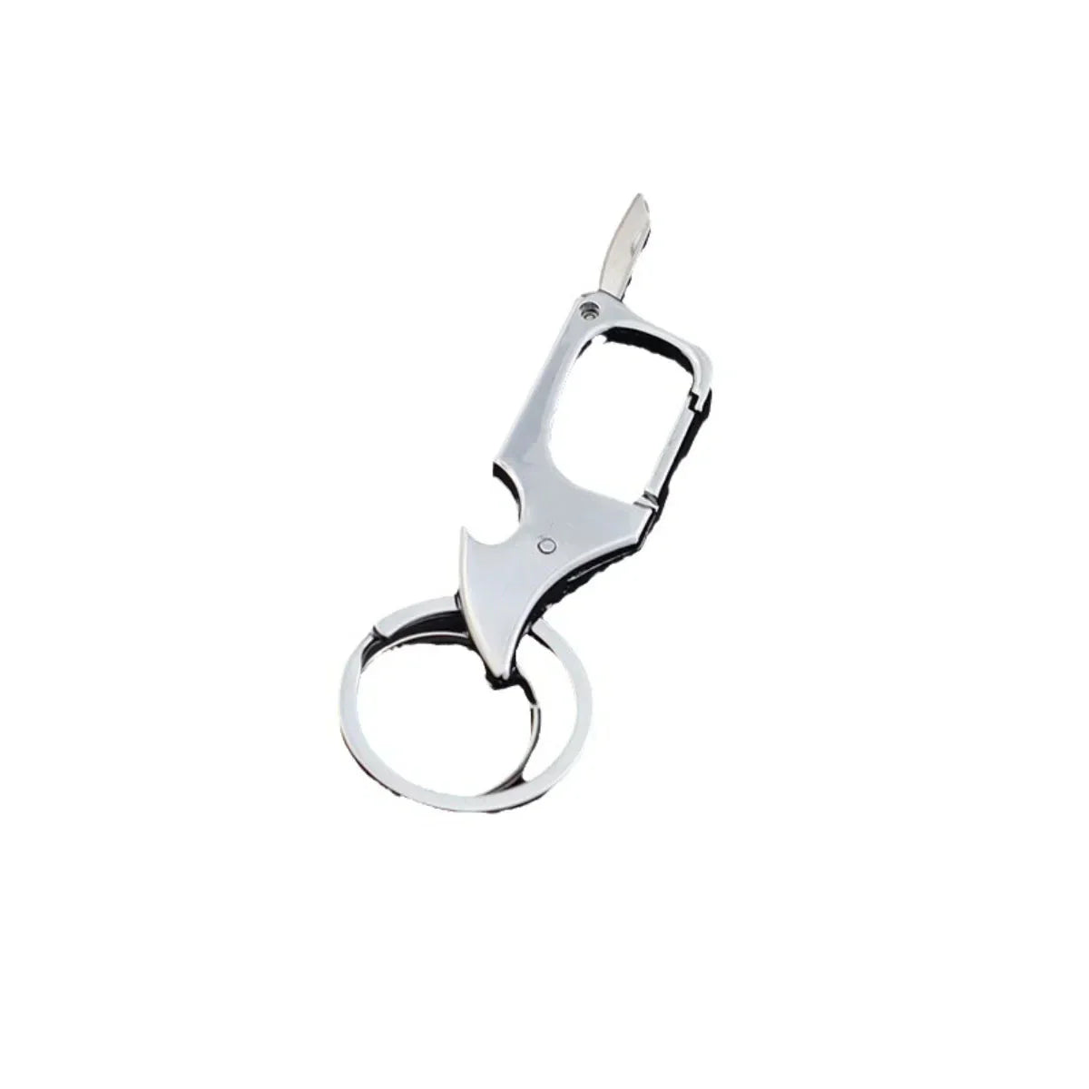 Men's Multifunctional Keychain Bottle Opener Anti-Lost Car Key Ring Creative Waist Hanging Design