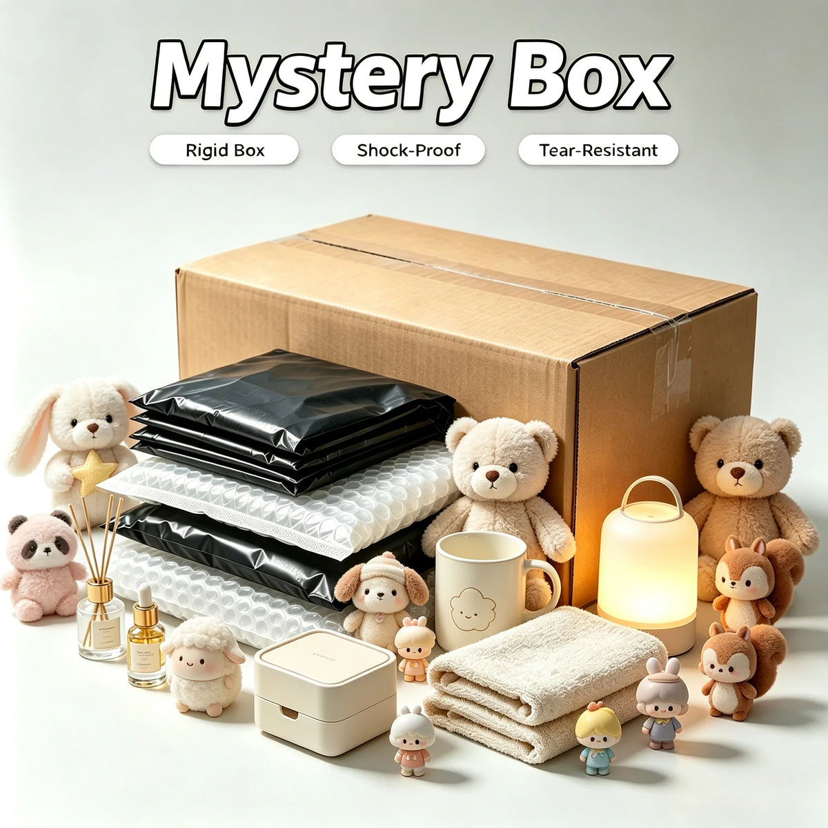 Lucky Mystery Box – Random Surprise Items | Thrilling Unboxing Experience