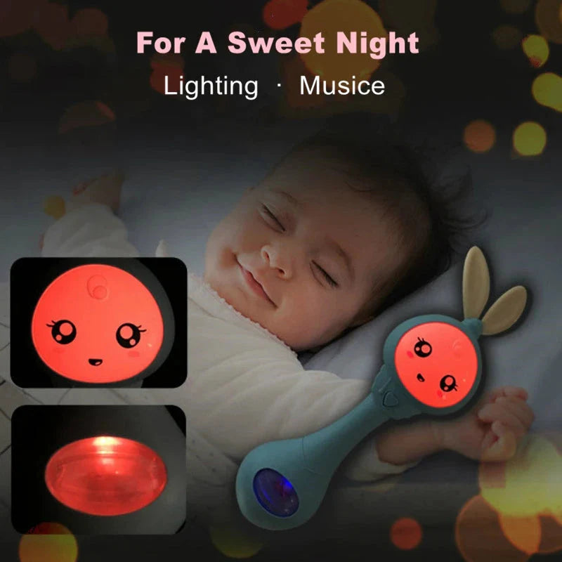 Music and Shine Rabbit Intelligent Baby Rattle Toy