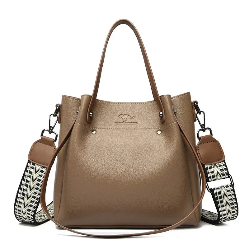 High Quality Genuine Leather Shoulder Crossbody Bags for Women