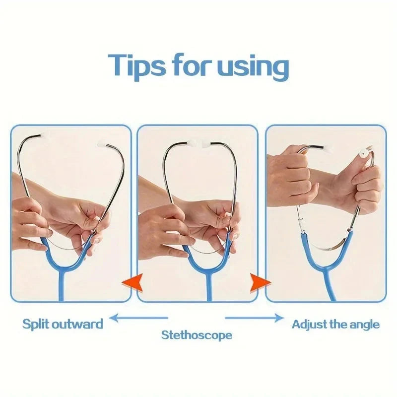 Stethoscope Toy, Simulated Doctor Toy, Nurse Health Medical Single Head Stethoscope, Role-playing Pretend Doctor Toy