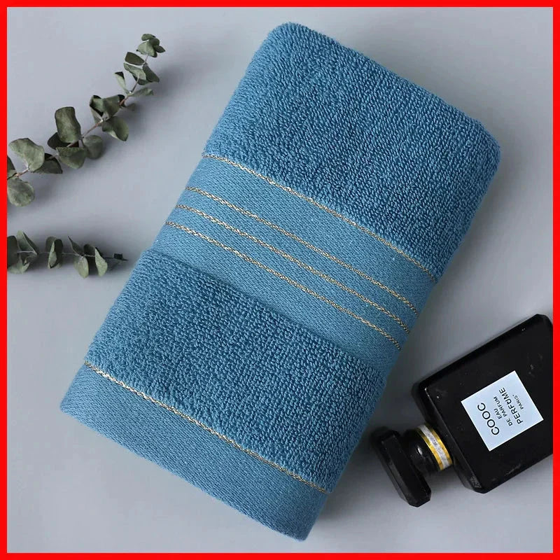 All-Cotton Thick Jacquard Face Towel – Skin-Friendly Bath & Adult Towel