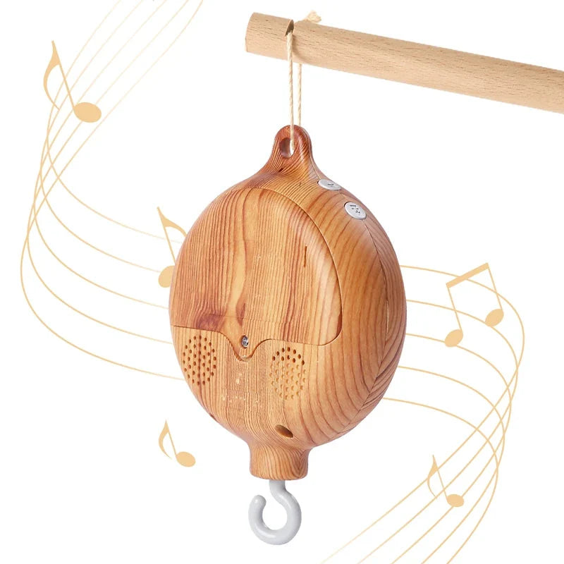 Revolving Music Box Baby Crib Soothing Toy