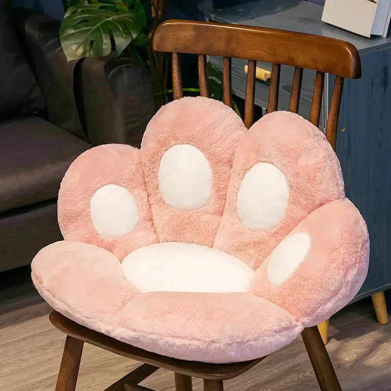Kawaii Cat Paw Plush Toy – Soft Floor Cushion, Chair Pad & Nap Pillow