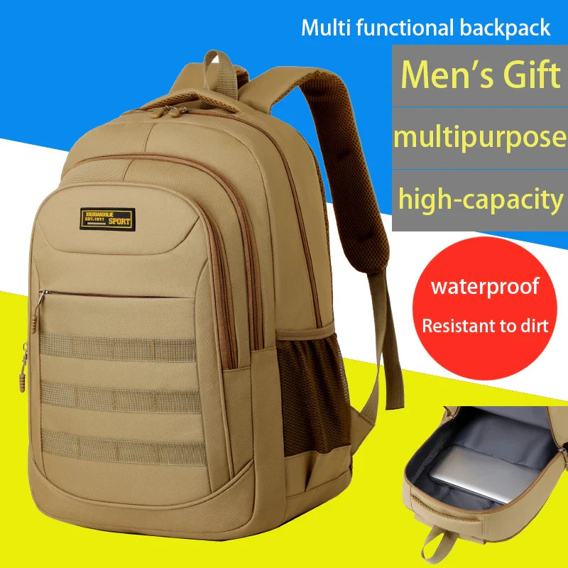 Unisex universal backpack, large capacity multi-purpose laptop backpack, durable travel backpack with safety compartment