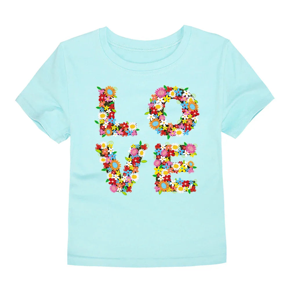 100% Cotton Girls T-Shirts