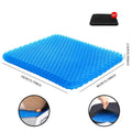 Gel Seat Cushion – Honeycomb Design for Back, Tailbone & Pressure Relief