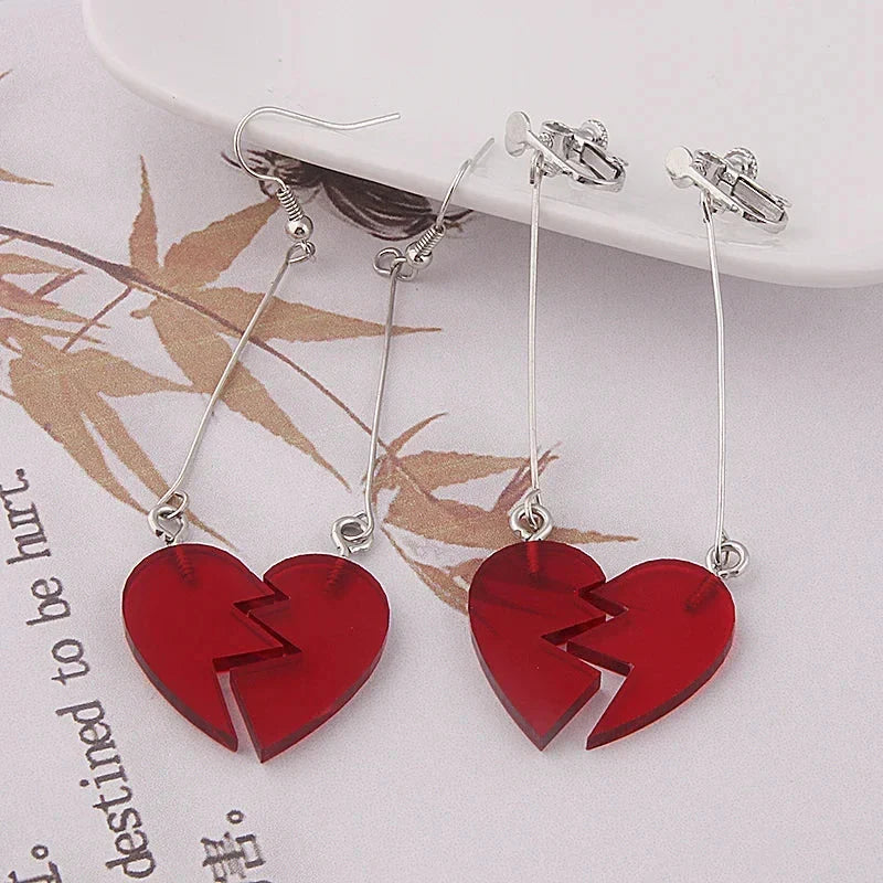 JoJo Bizarre Adventure Cherry Drop Earrings – Anime Cosplay Jewelry