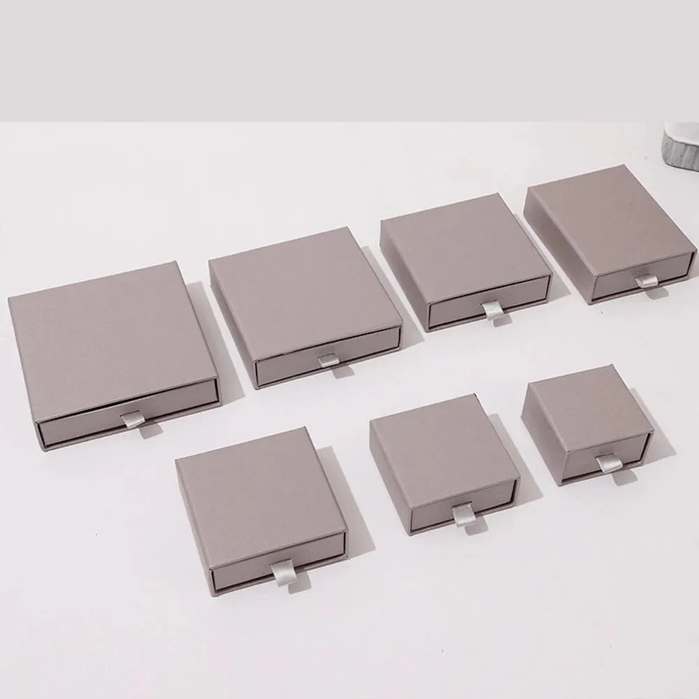 10pcs Paper Jewelry Gift Boxes for Rings, Earrings & Bracelets