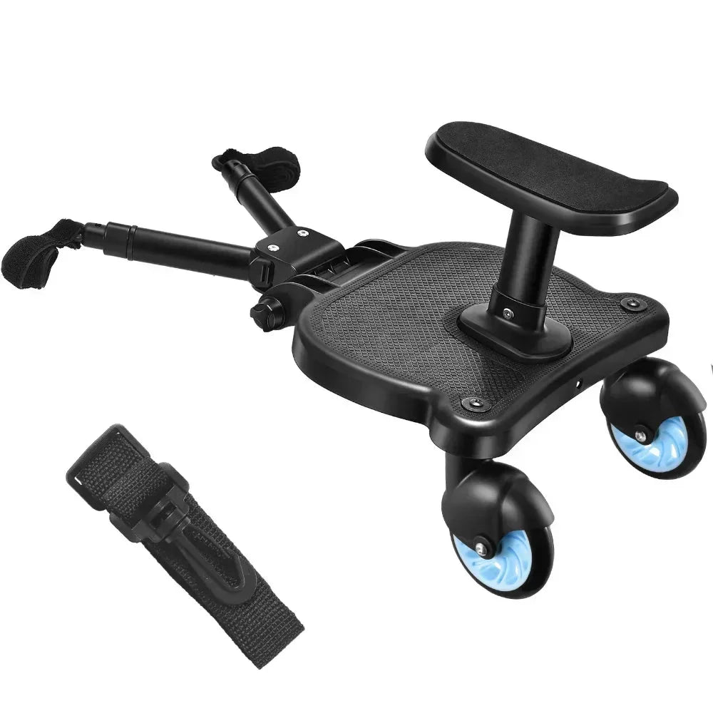 Universal Stroller Step Board with Seat for Second Child