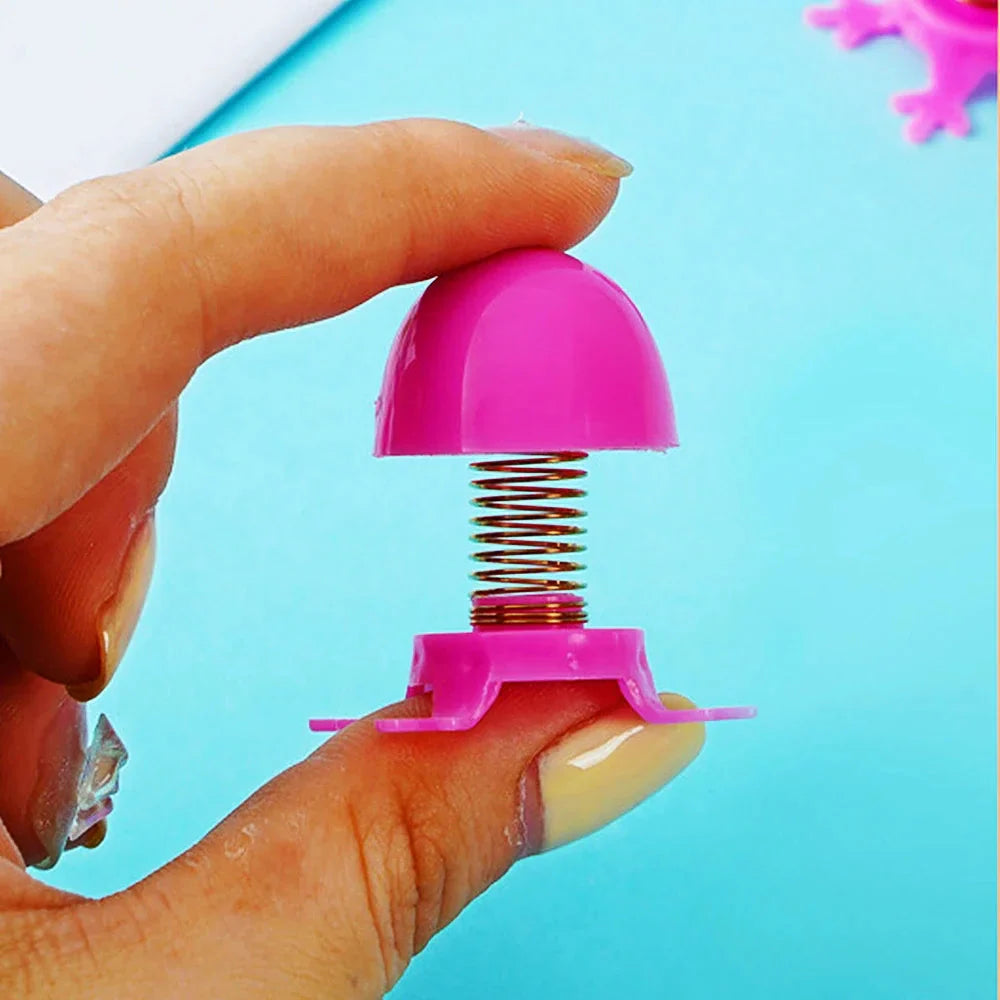 5-20Pcs DIY Assembled Springs Elves Kids Toys Party Favor Perfect Class Treasure Box Carnival Prizes Boys Girls Birthday Gifts