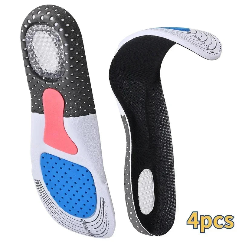 6Pcs Orthopedic Insoles - Arch Support & Shock Absorbing for Plantar Fasciitis