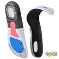 6Pcs Orthopedic Insoles - Arch Support & Shock Absorbing for Plantar Fasciitis