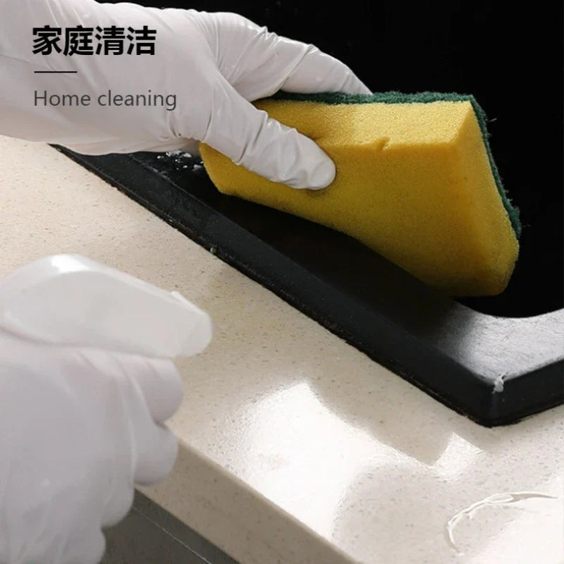 100/50/20PCS White Nitrile Gloves Disposable Waterproof Hair Care Tattoos Household Dishwashing Cleaning Tools