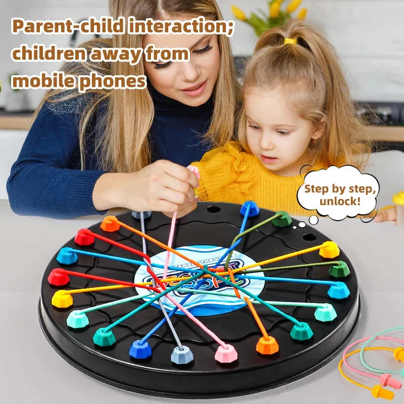 2025 Rope Breaking Puzzle Toy – Logic & Brain Training Game for Kids