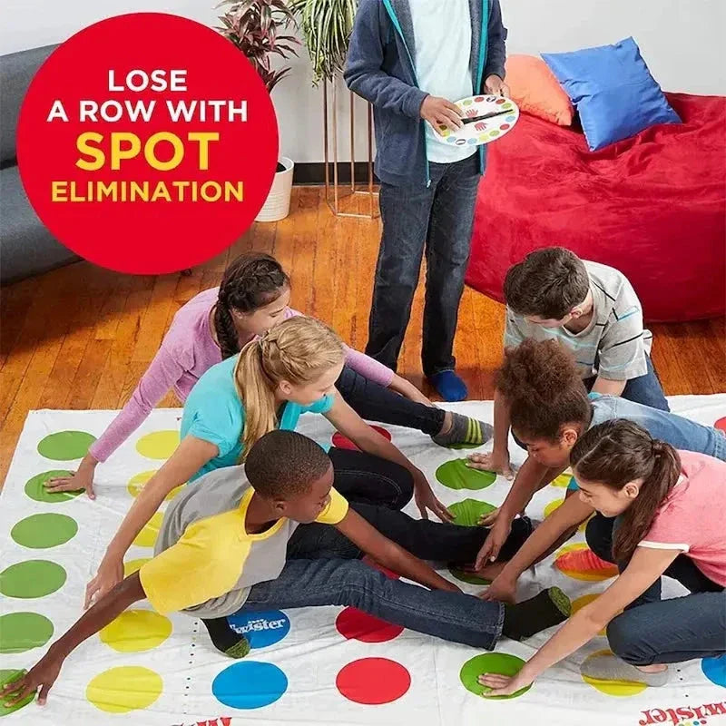 Funny Twist Body Move Game Mat – Active Family Party Board Game for Kids & Adults