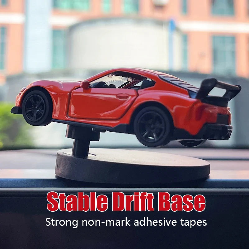 Drifting Car Model dashboard Swing Moving cool sports racing ornaments dash interior accessories decor items fun decorations men