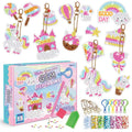 Children's Unicorn Diamond Painting Kit - DIY Keychain Sticker Art for Girls