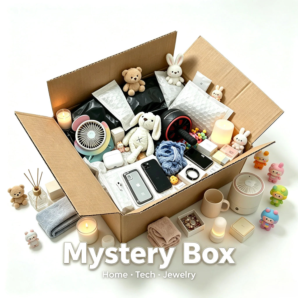 Lucky Mystery Box – Random Surprise Items | Thrilling Unboxing Experience