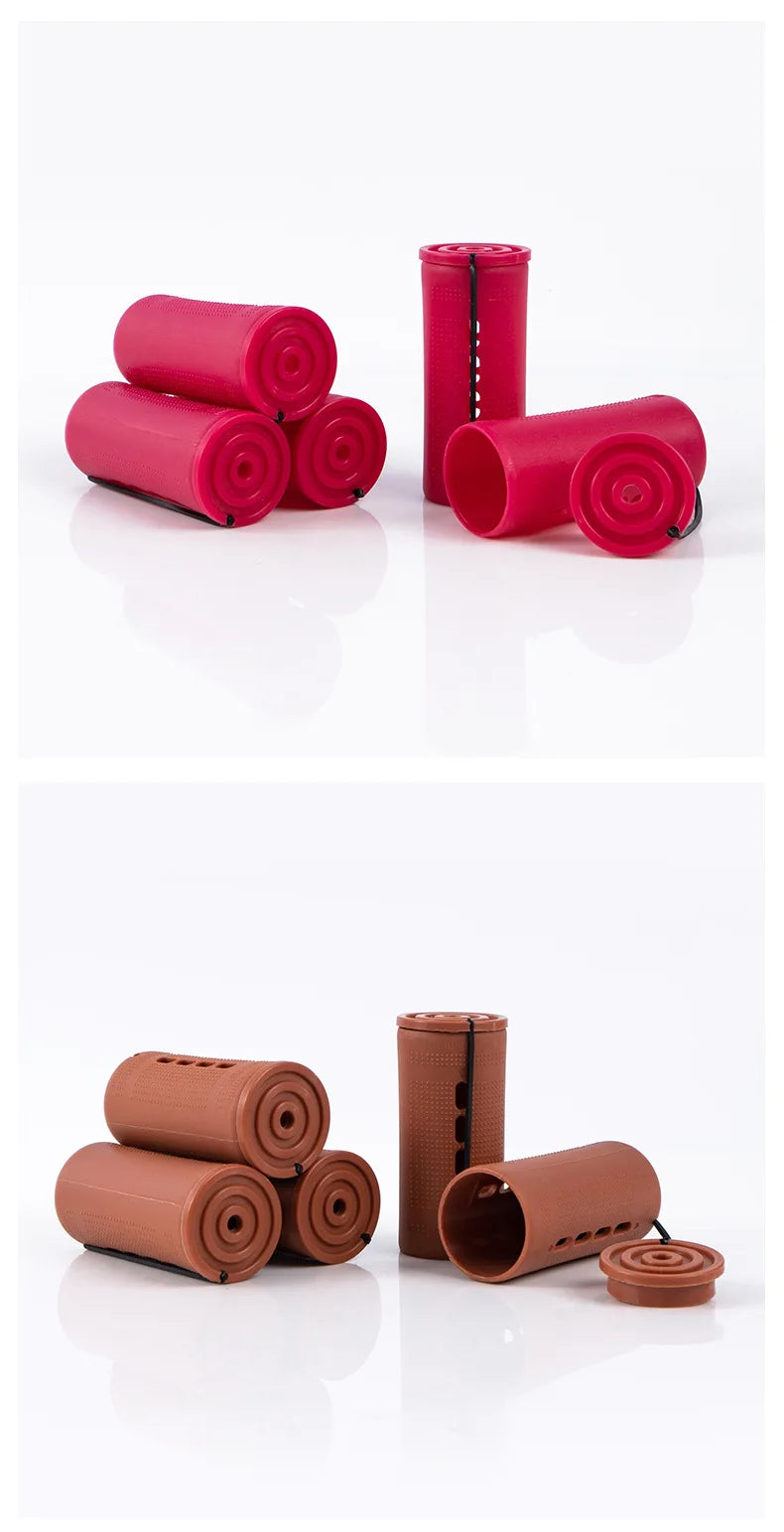 10pcs Heatless Hair Soft Curling Rollers