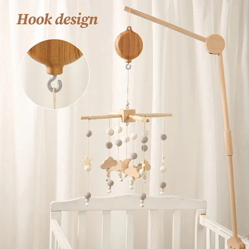 Revolving Music Box Baby Crib Soothing Toy