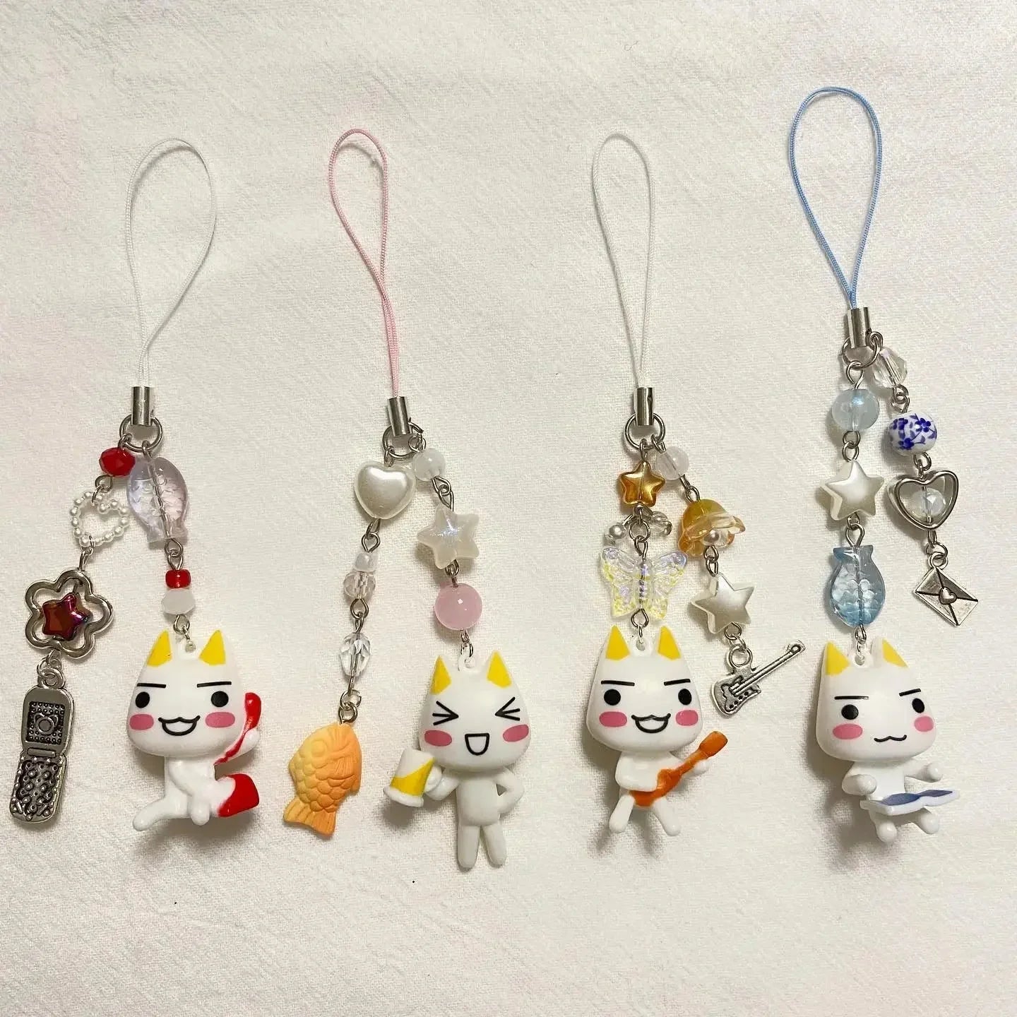 Toro inoue charms cute, anime, kawaii, aesthetic keychain