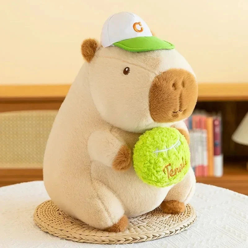 12-32cm Capybara Plush Simulation Capibara Anime Fluffty Toy Cute Doll Stuffed Animals Soft Doll Plush Children Christmas Gift