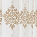 European Velvet Curtains for Living Room Bedroom Villa Luxury Pink Milk Tea Color Solid Color Curtain Head Mantle Valance