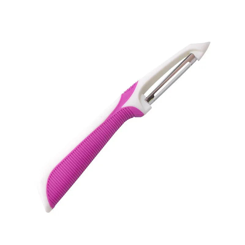 Anti-Slip Handle Peeler - Stainless Steel Blade for Fruits & Vegetables