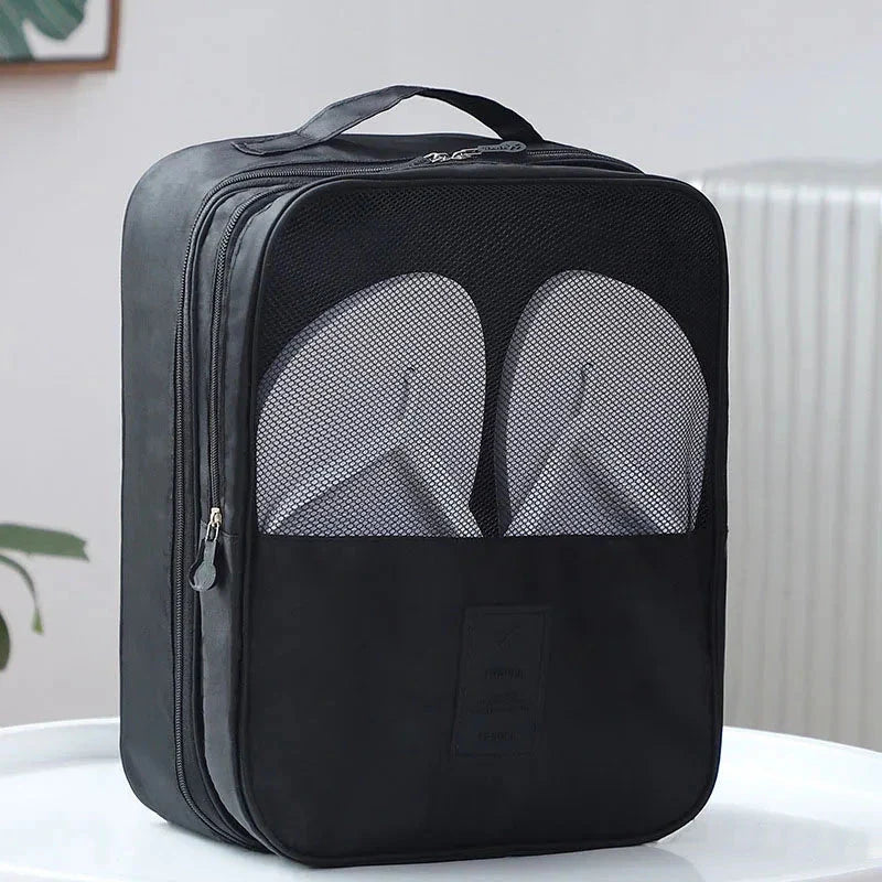 Portable Travel Shoe & Clothes Bag – Multifunction Organizer Storage