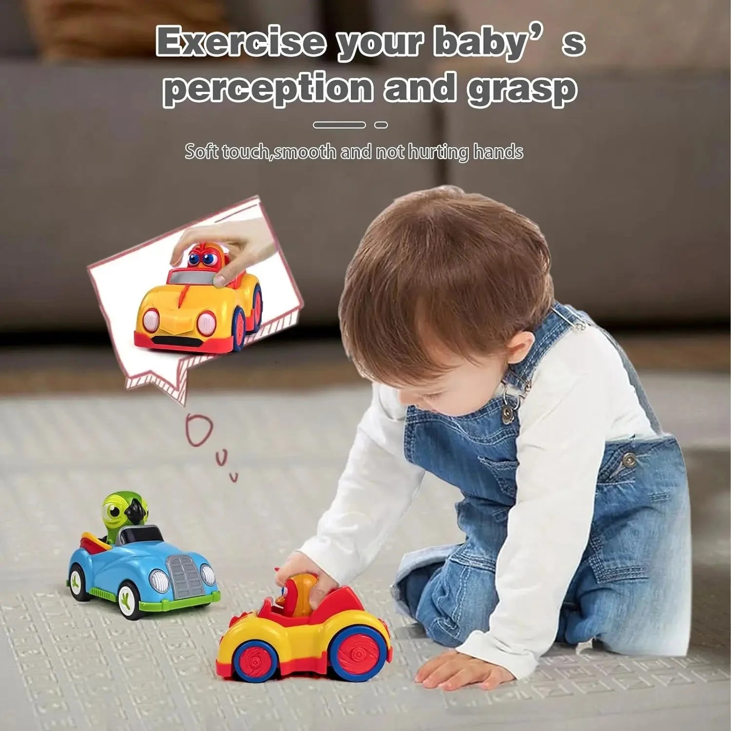 La Granja De Zenon Bartolito Pull Back Car Toy for Kids 1-3 Years