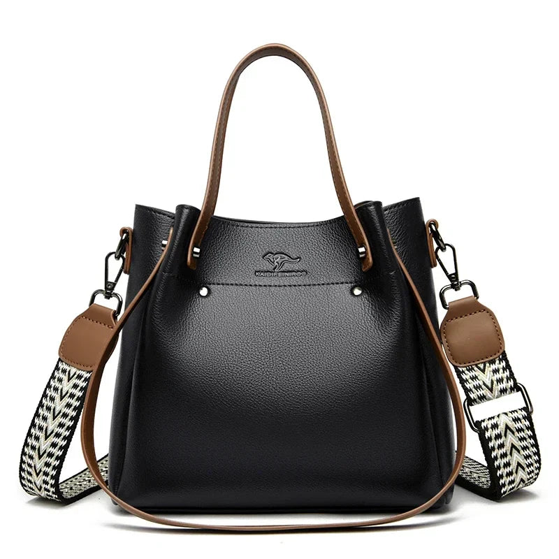 High Quality Genuine Leather Shoulder Crossbody Bags for Women