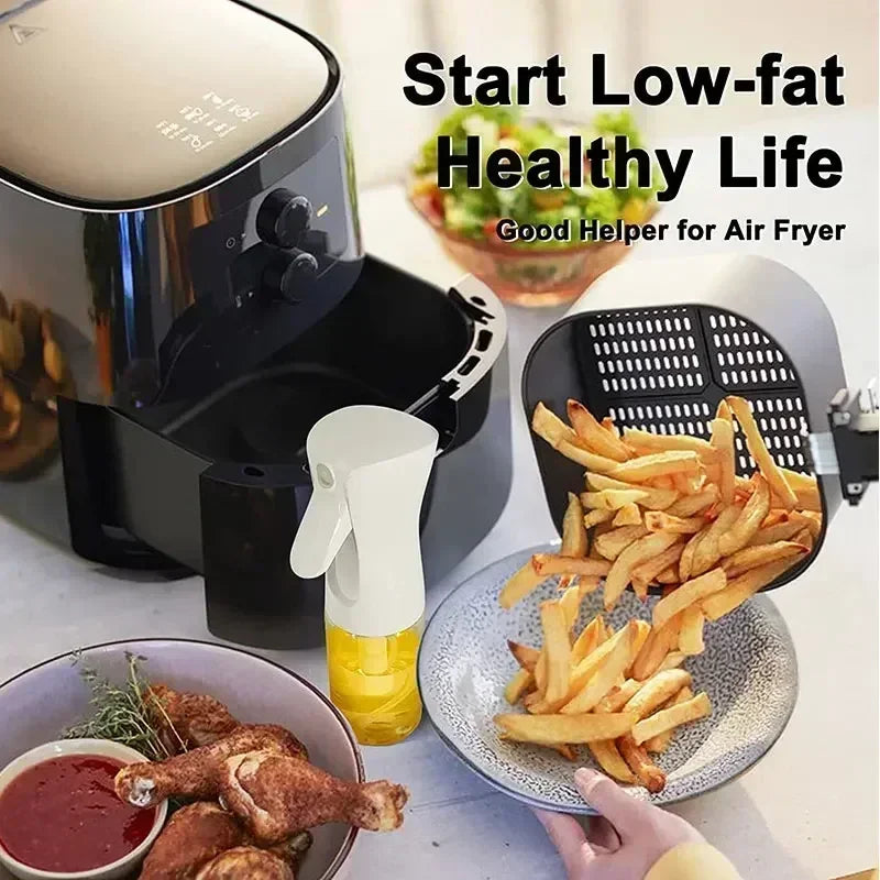 200/300/500ml Olive oil Spray Bottle Kitchen Cooking Dispenser Camping Baking Vinegar Soy Sauce Sprayer Containers