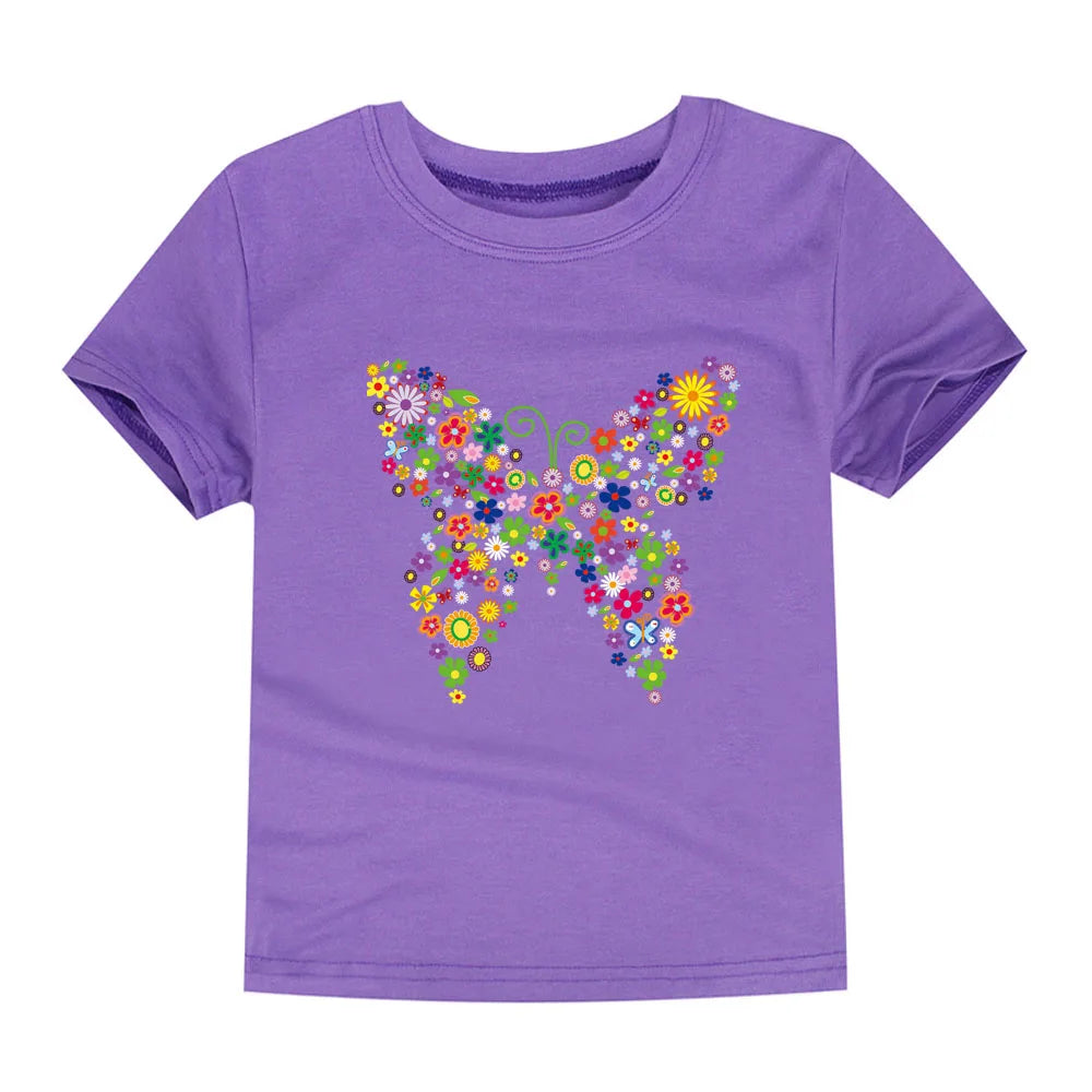 100% Cotton Girls T-Shirts